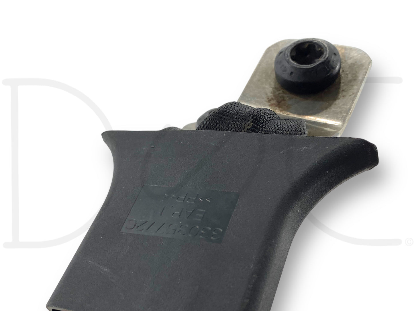 03-07 Ford F250 F350 Rear Seat Belt Seatbelt Latch Buckle Double Black OE