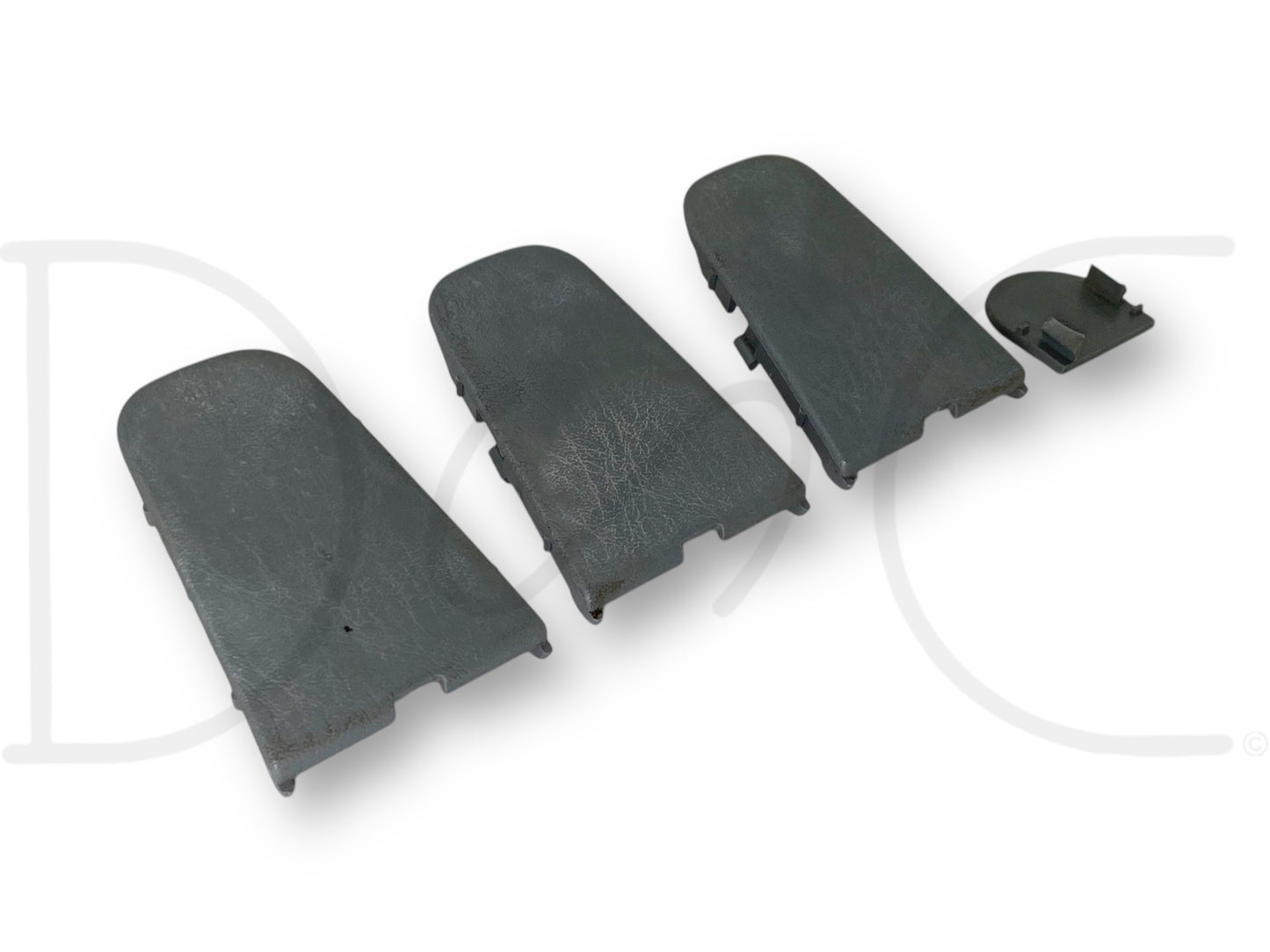 99-07 Ford F250 F350 Super Duty Dashboard Dash Bolt Cover Trim Set Gray OE