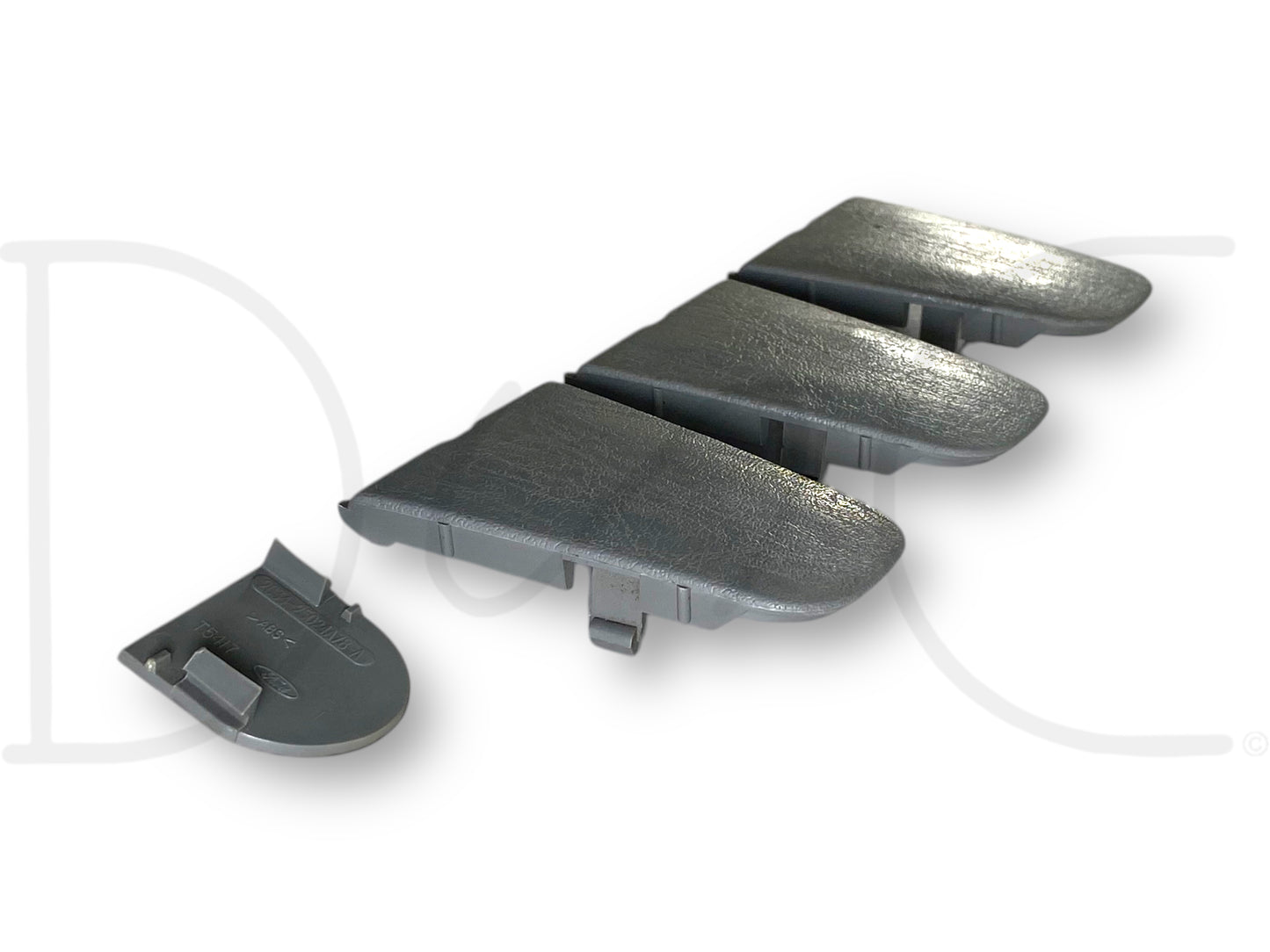 99-07 Ford F250 F350 Super Duty Dashboard Dash Bolt Cover Trim Set Gray OE