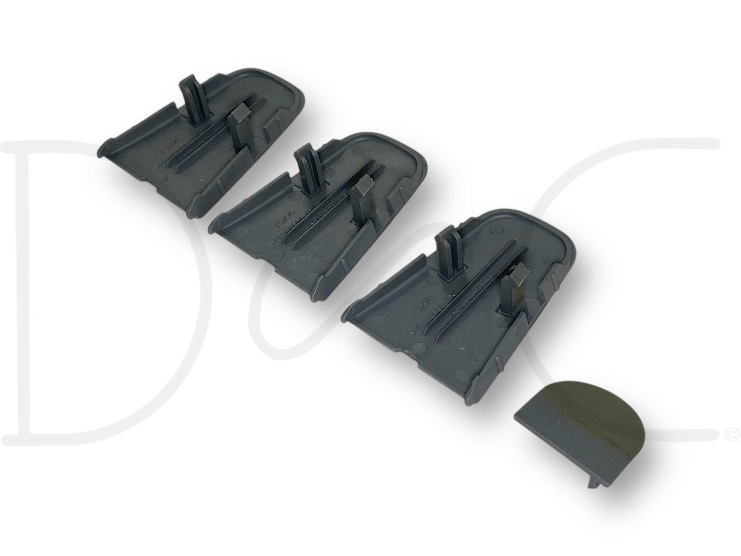 99-07 Ford F250 F350 Super Duty Dashboard Dash Bolt Cover Trim Set Gray OE