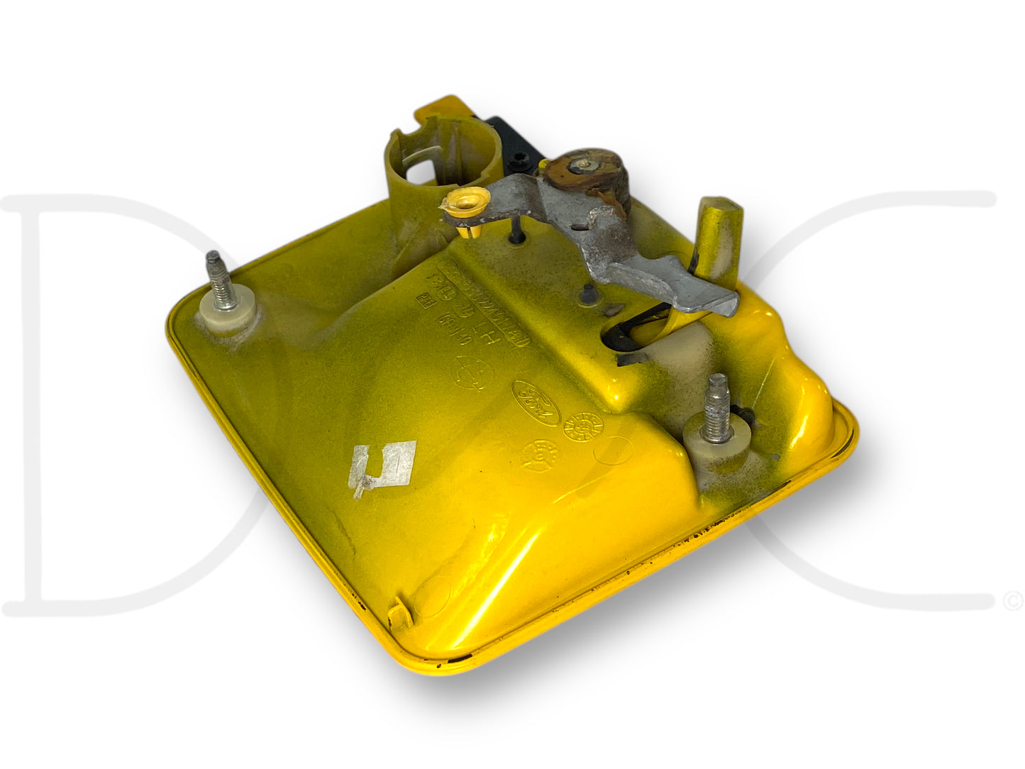 99-07 Ford F250 F350 LH Left Driver Front Door Handle D6 Yellow *Blem*