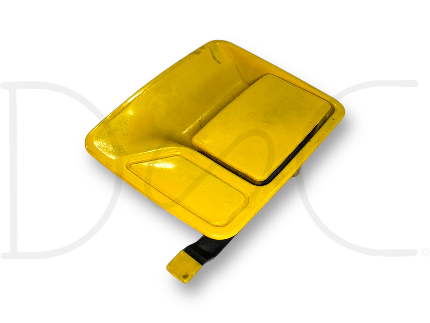 99-07 Ford F250 F350 LH Left Driver Rear Door Handle D6 Yellow *Blem*