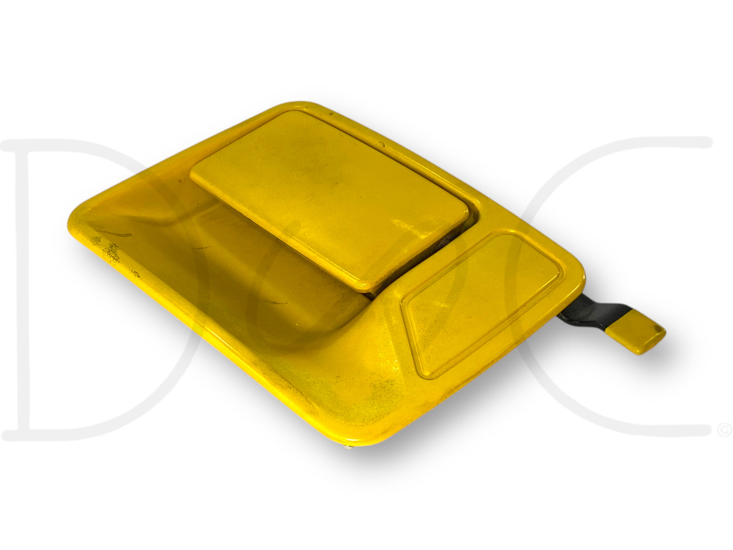 99-07 Ford F250 F350 LH Left Driver Rear Door Handle D6 Yellow *Blem*