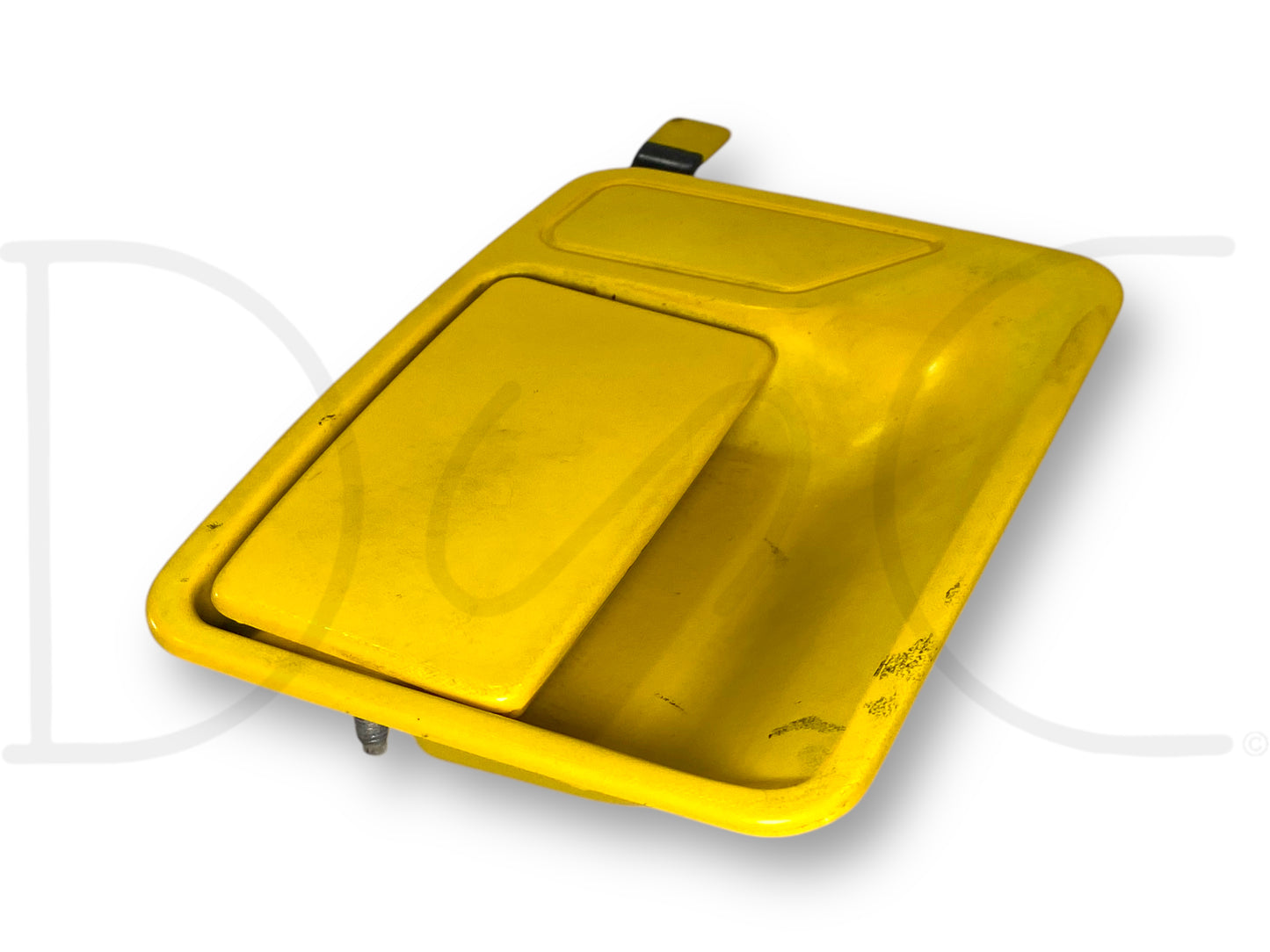 99-07 Ford F250 F350 LH Left Driver Rear Door Handle D6 Yellow *Blem*