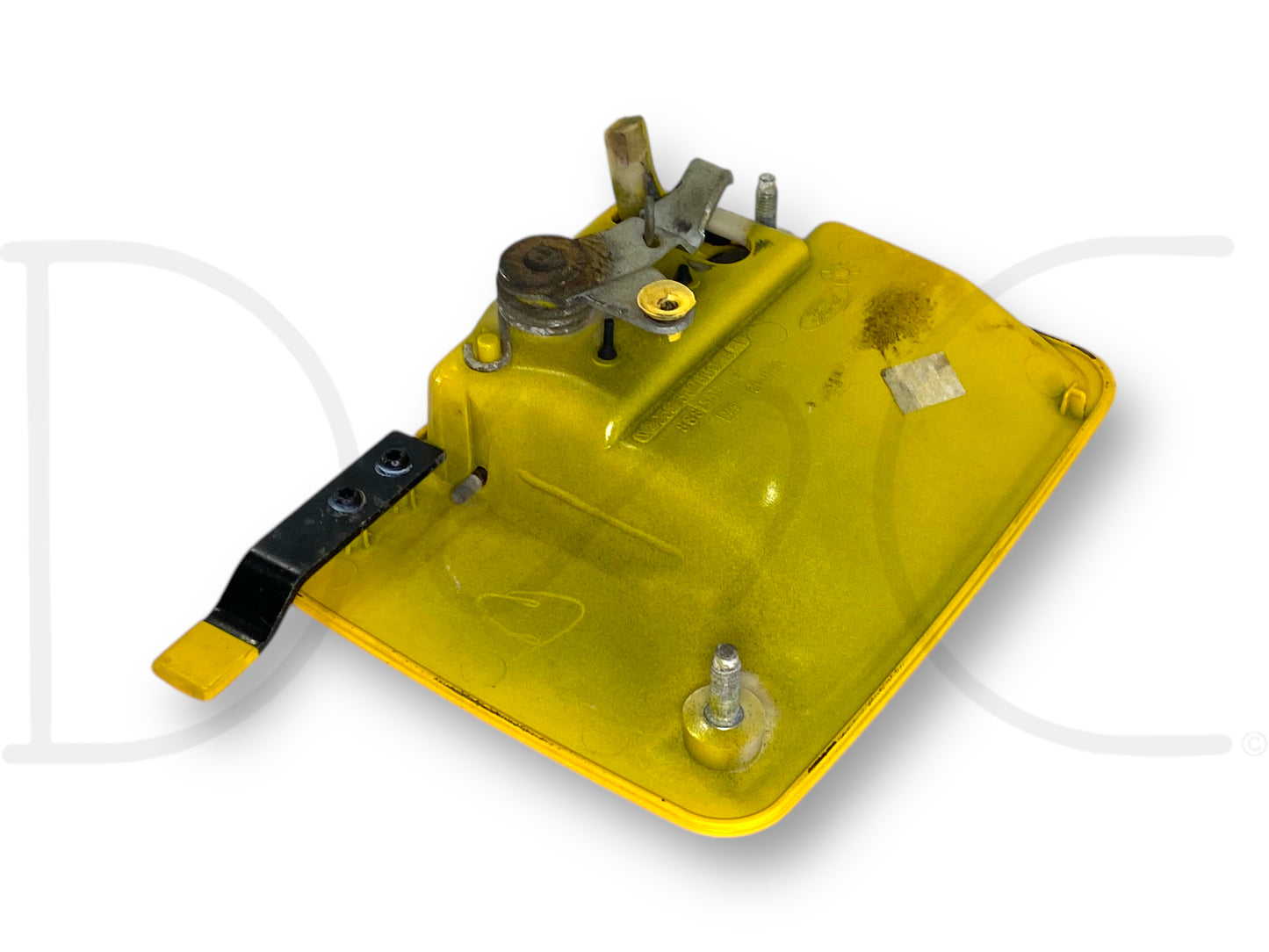 99-07 Ford F250 F350 LH Left Driver Rear Door Handle D6 Yellow *Blem*