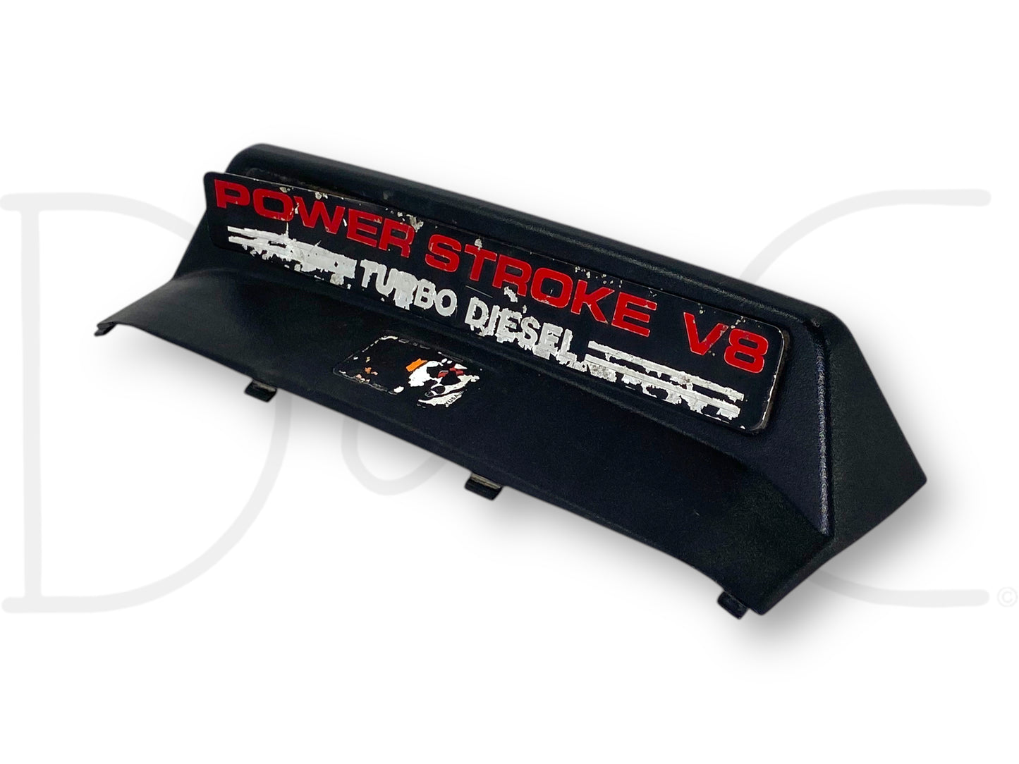 03-07 Ford F250 F350 Top Fan Shroud Emblem Cover Powerstroke V8 Diesel *Blem*