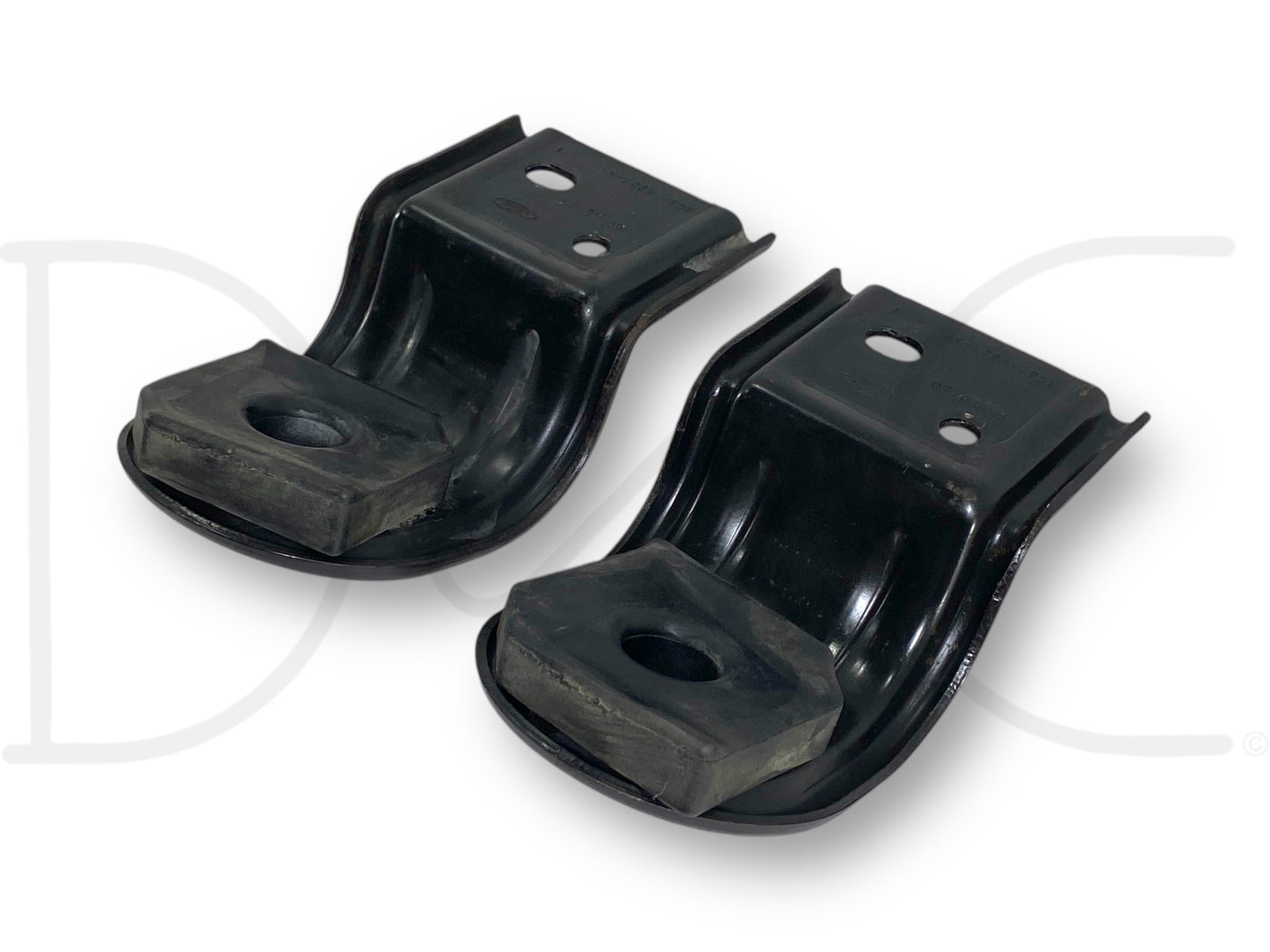03-07 Ford F250 F350 Upper Radiator Mount Bracket Pair OE Brackets