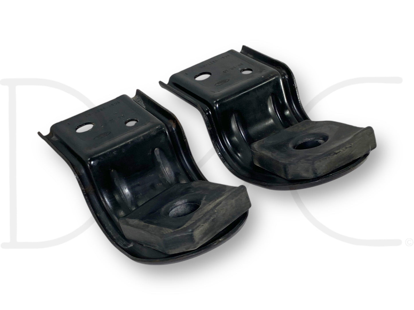 03-07 Ford F250 F350 Upper Radiator Mount Bracket Pair OE Brackets
