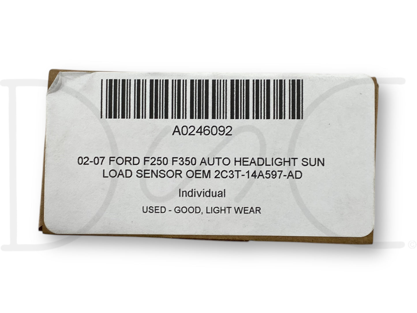 02-07 Ford F250 F350 Auto Headlight Sun Load Sensor OEM 2C3T-14A597-Ad