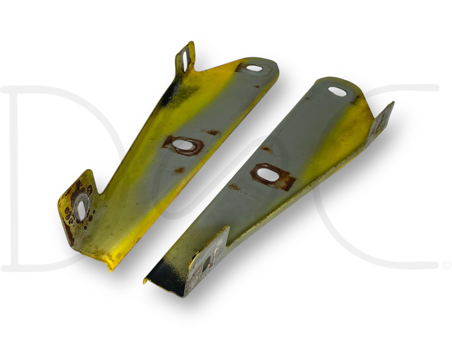 99-07 Ford F250 F350 Header Panel Bracket Set OE Mounts Pair RH Right LH Left