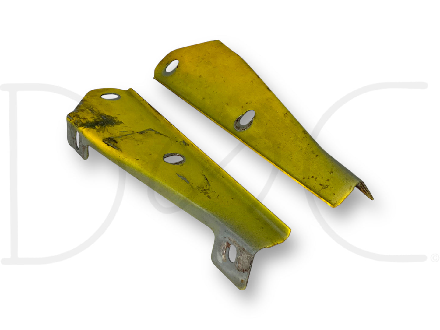 99-07 Ford F250 F350 Header Panel Bracket Set OE Mounts Pair RH Right LH Left