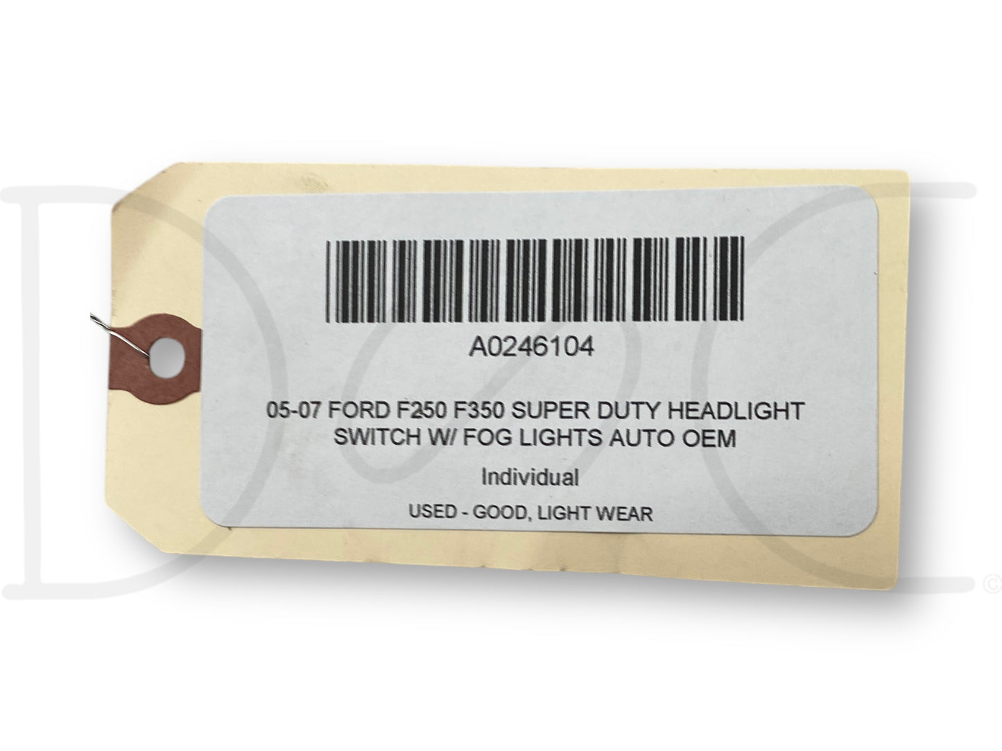 05-07 Ford F250 F350 Super Duty Headlight Switch W/ Fog Lights Auto OEM