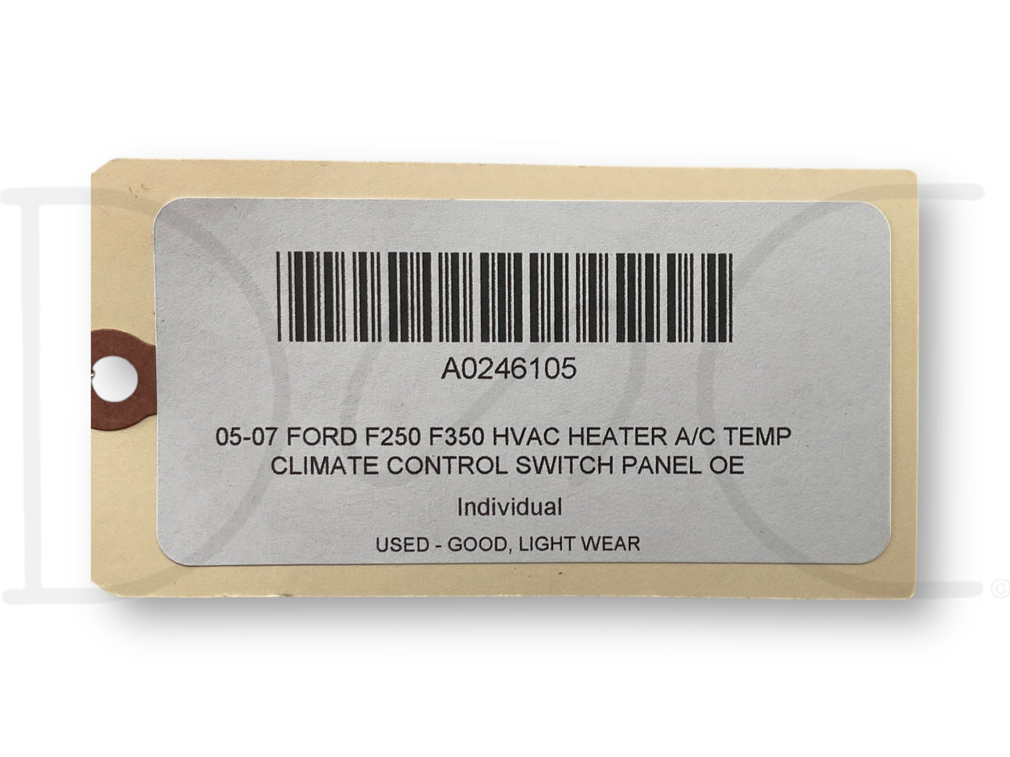 05-07 Ford F250 F350 HVAC Heater A/C Temp Climate Control Switch Panel OE