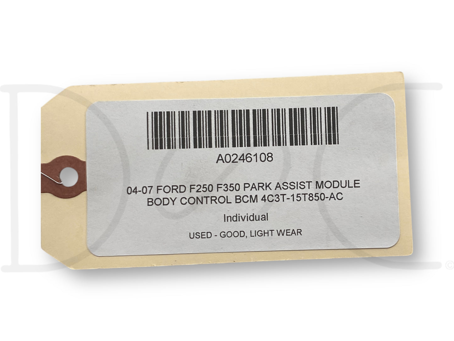 04-07 Ford F250 F350 Park Assist Module Body Control BCM 4C3T-15T850-AC