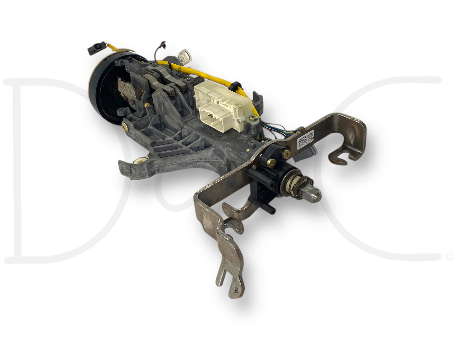 02-04 Ford F250 F350 Tilt Steering Column Auto W/ Key & Clockspring OE