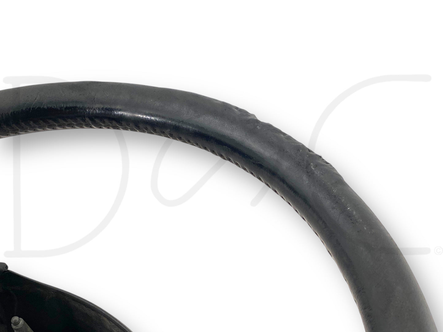05-07 Ford F250 F350 Steering Wheel W/ Cruise Control Black Leather OEM *Blem*