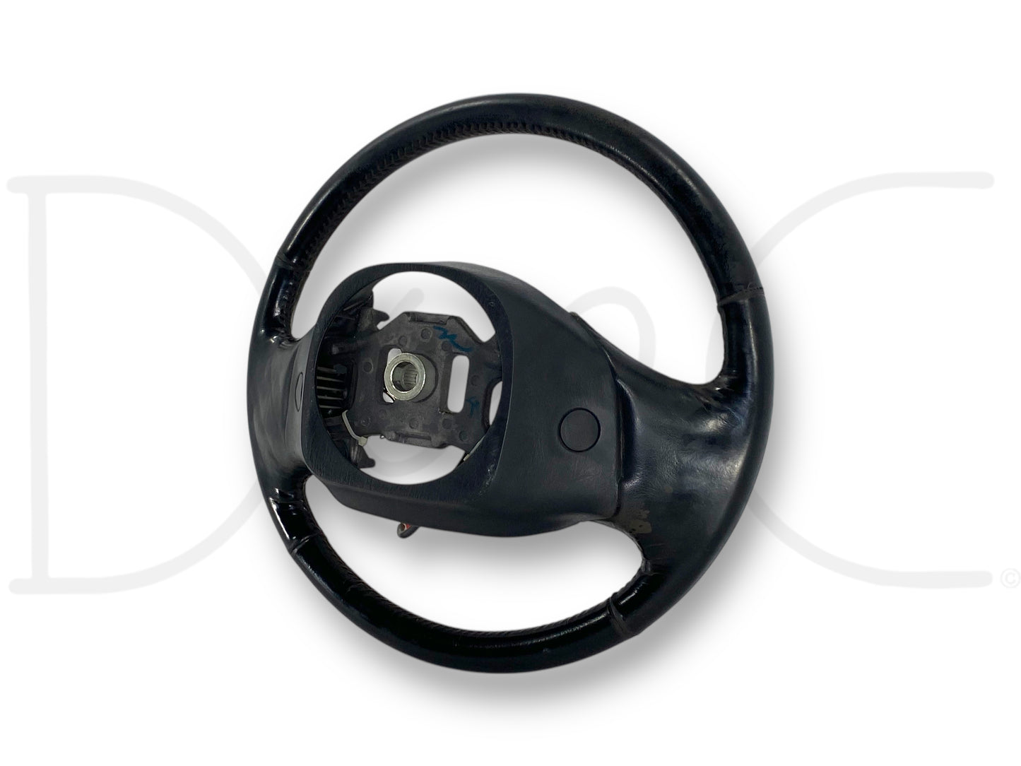 05-07 Ford F250 F350 Steering Wheel W/ Cruise Control Black Leather OEM *Blem*