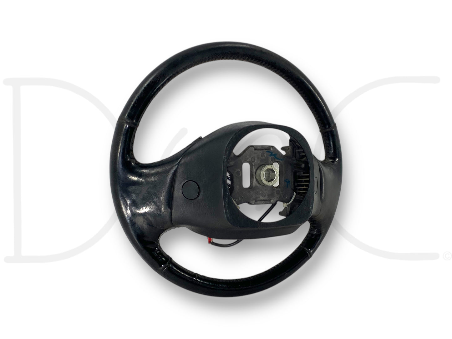 05-07 Ford F250 F350 Steering Wheel W/ Cruise Control Black Leather OEM *Blem*