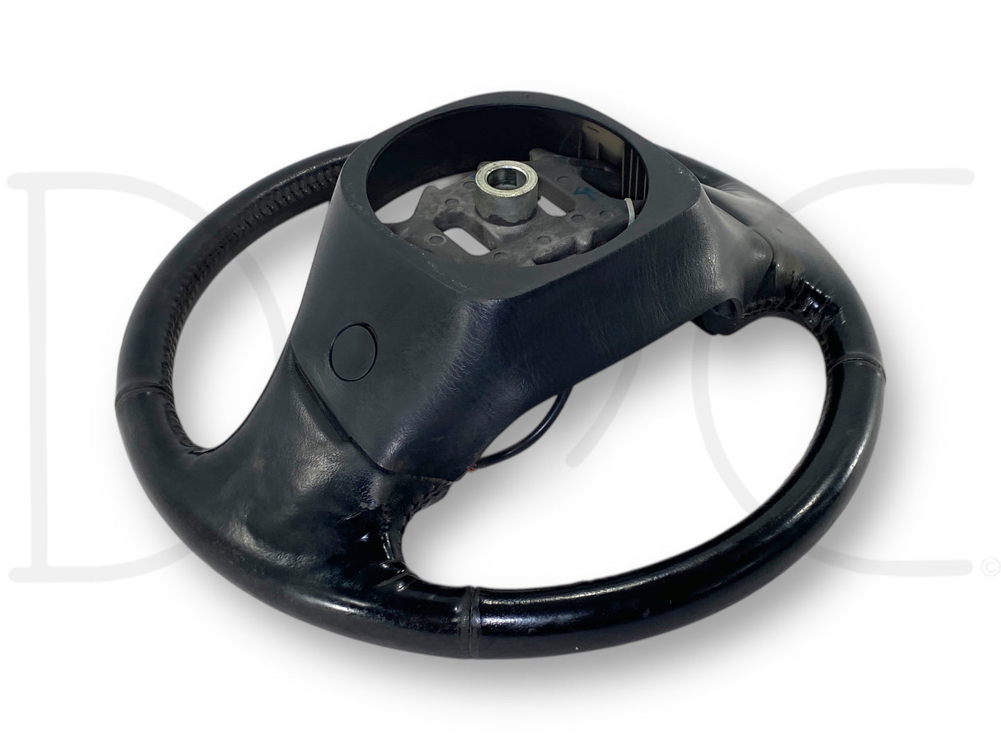 05-07 Ford F250 F350 Steering Wheel W/ Cruise Control Black Leather OEM *Blem*