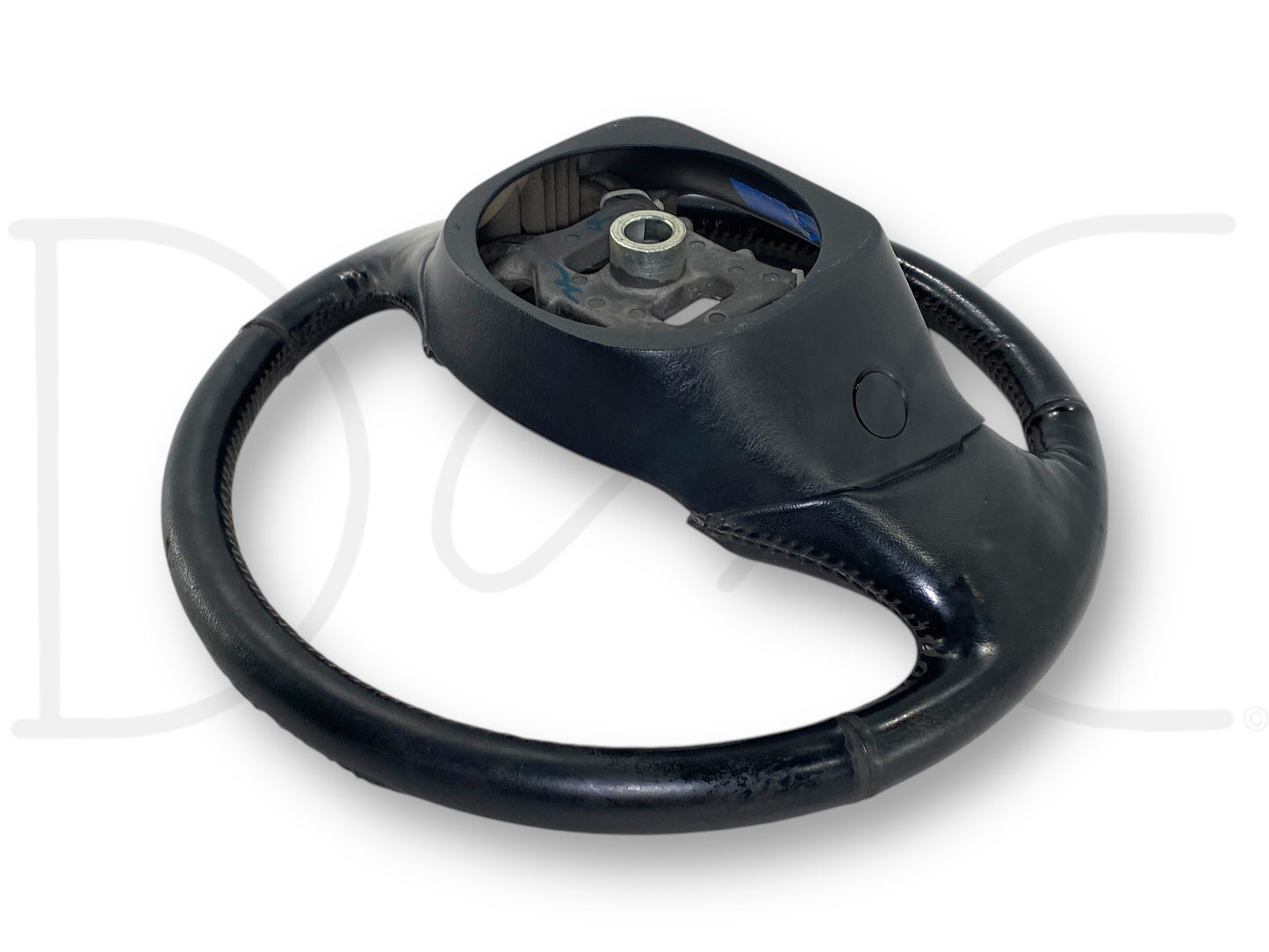 05-07 Ford F250 F350 Steering Wheel W/ Cruise Control Black Leather OEM *Blem*