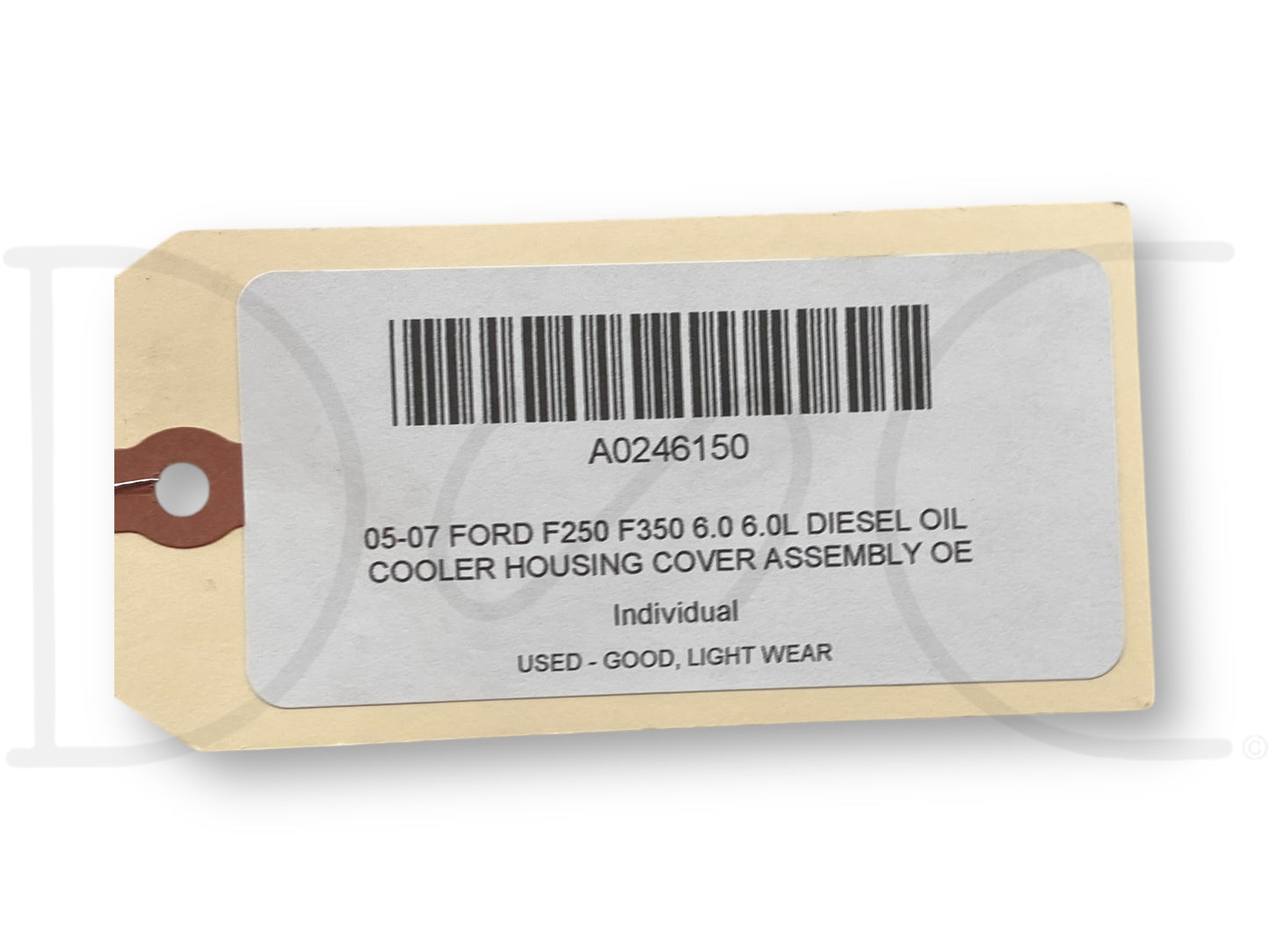 05-07 Ford F250 F350 6.0 6.0L Diesel Oil Cooler Housing Cover Assembly OE