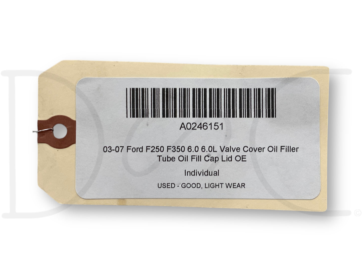 03-07 Ford F250 F350 6.0 6.0L Valve Cover Oil Filler Tube Oil Fill Cap Lid OE