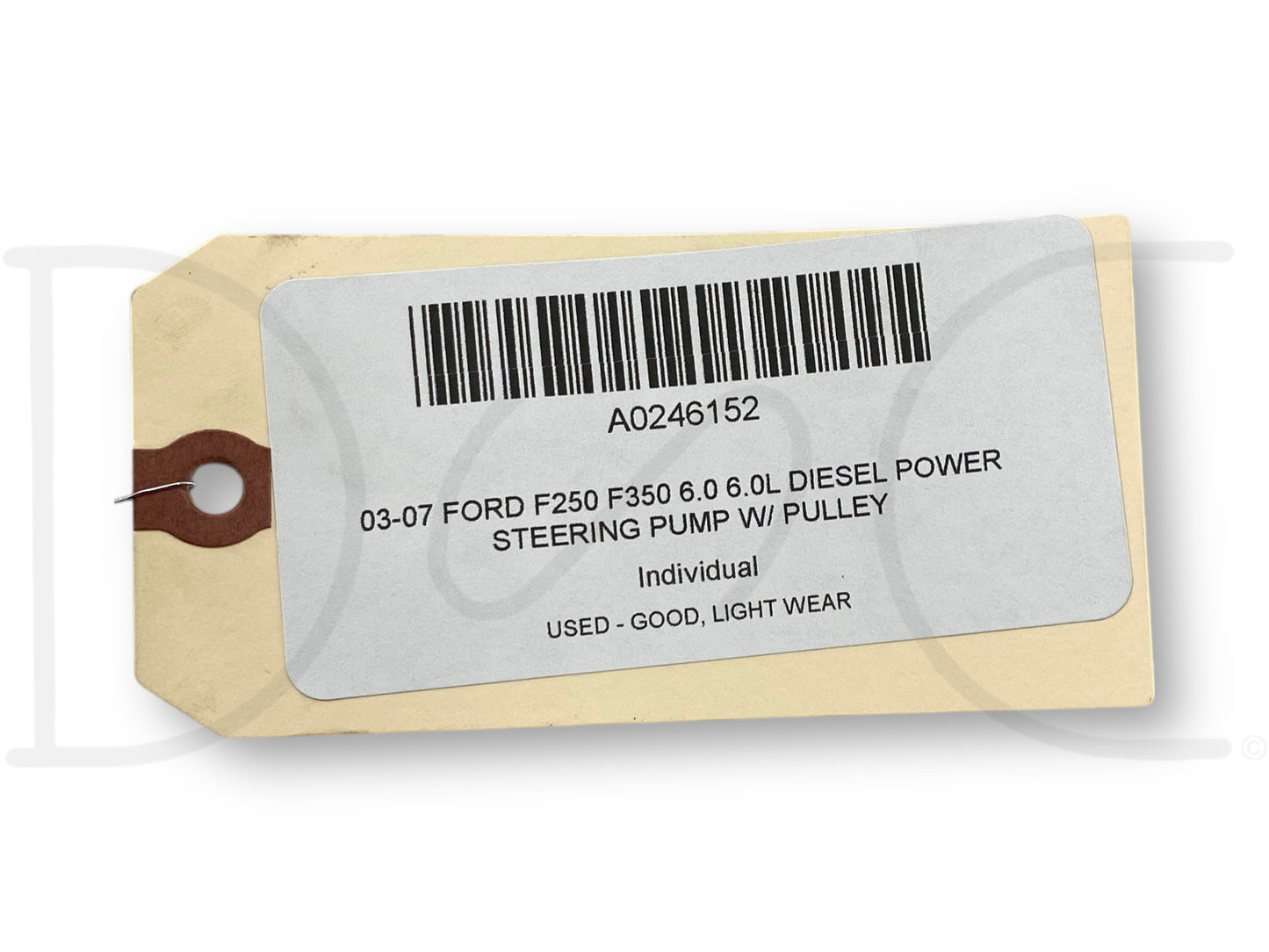 03-07 Ford F250 F350 6.0 6.0L Diesel Power Steering Pump W/ Pulley