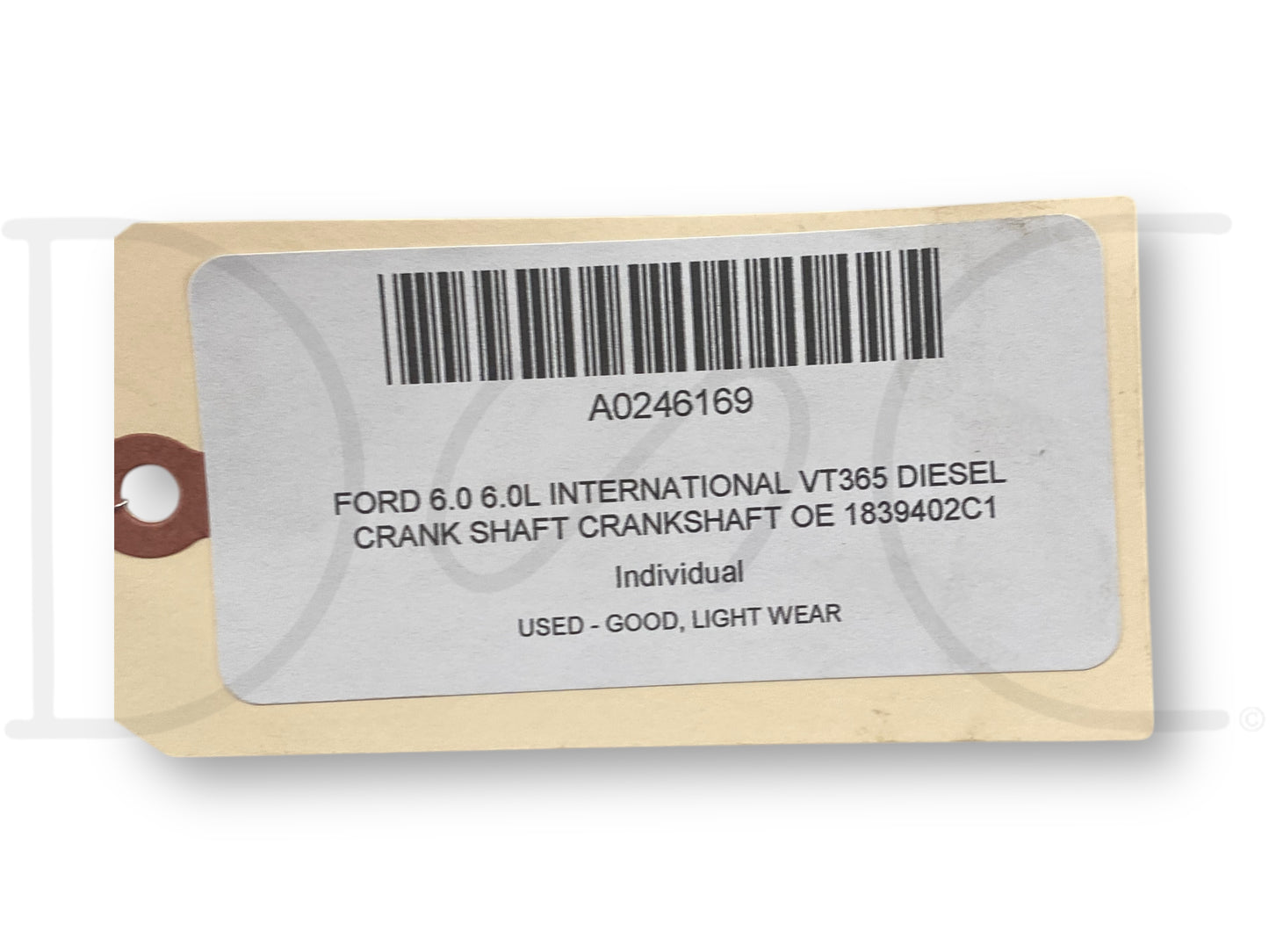 Ford 6.0 6.0L Powerstroke Diesel VT365 Crank Shaft Crankshaft OE 1839402C1