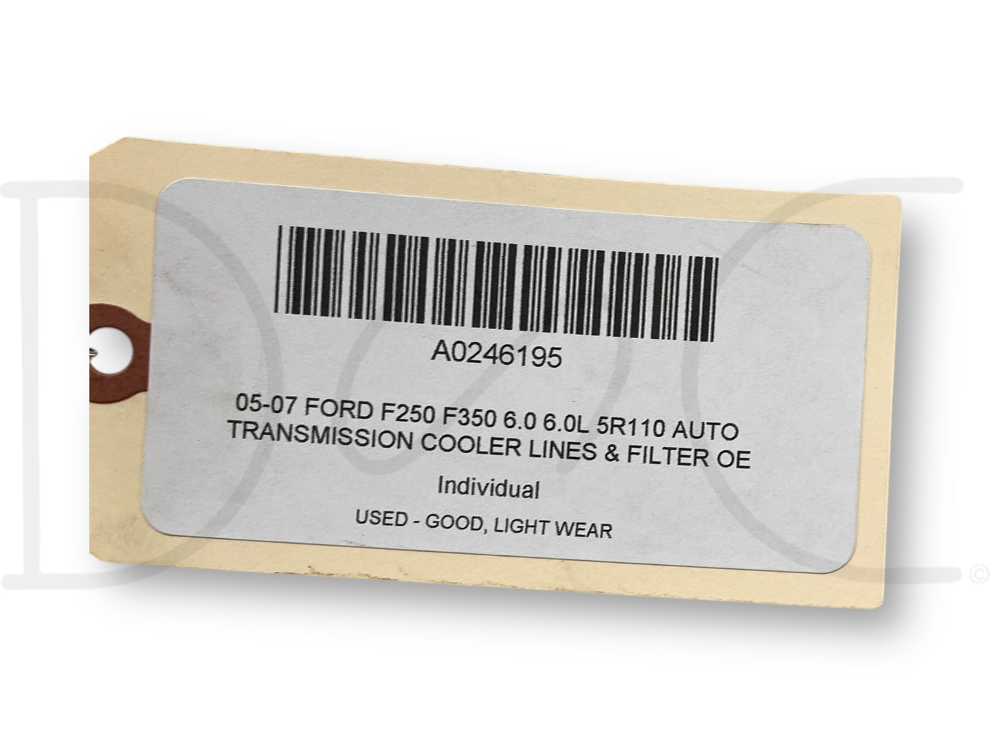 05-07 Ford F250 F350 6.0 6.0L 5R110 Auto Transmission Cooler Lines & Filter OE