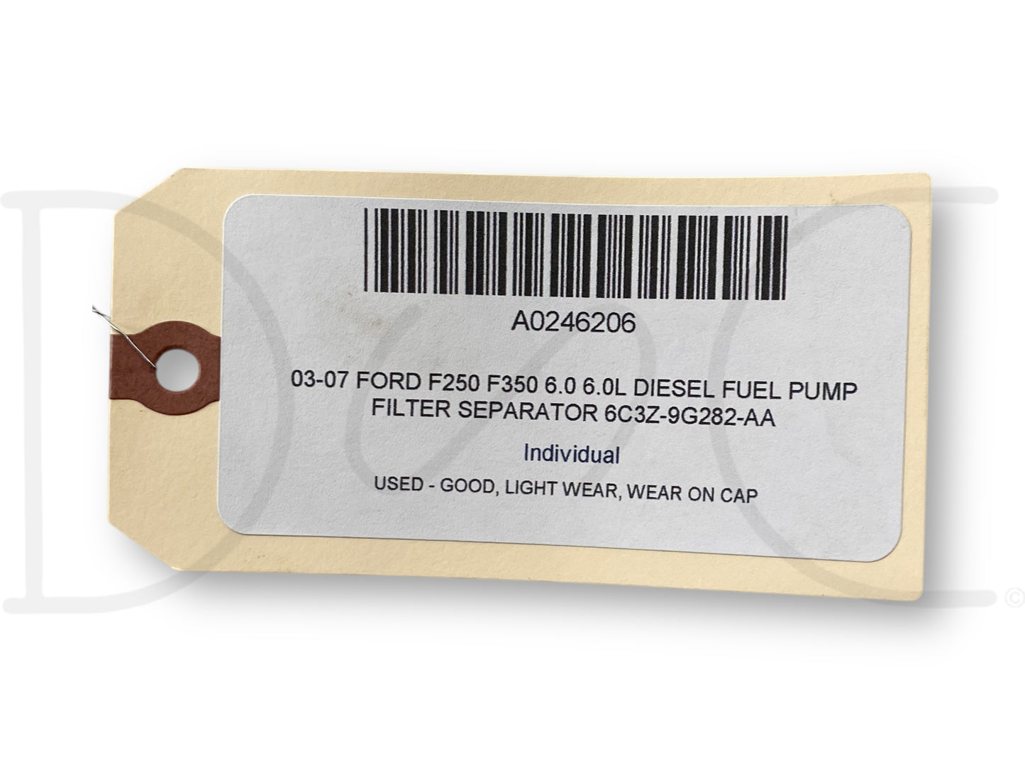 03-07 Ford F250 F350 6.0 6.0L Diesel Fuel Pump Filter Separator 6C3Z-9G282-Aa