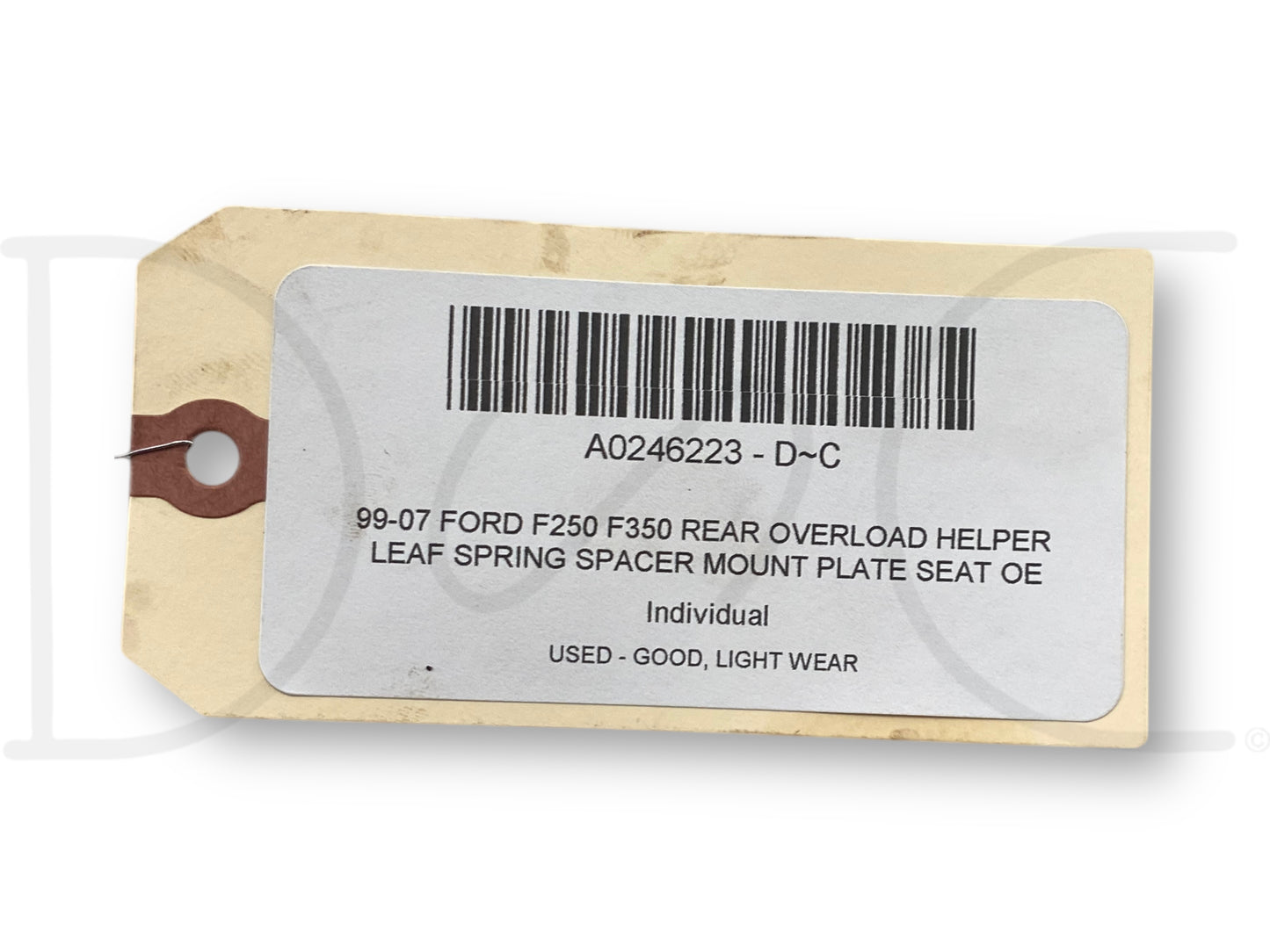 99-07 Ford F250 F350 Rear Overload Helper Leaf Spring Spacer Mount Plate Seat OE