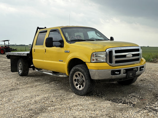 99-07 Ford F250 F350 Hood D6 Yellow