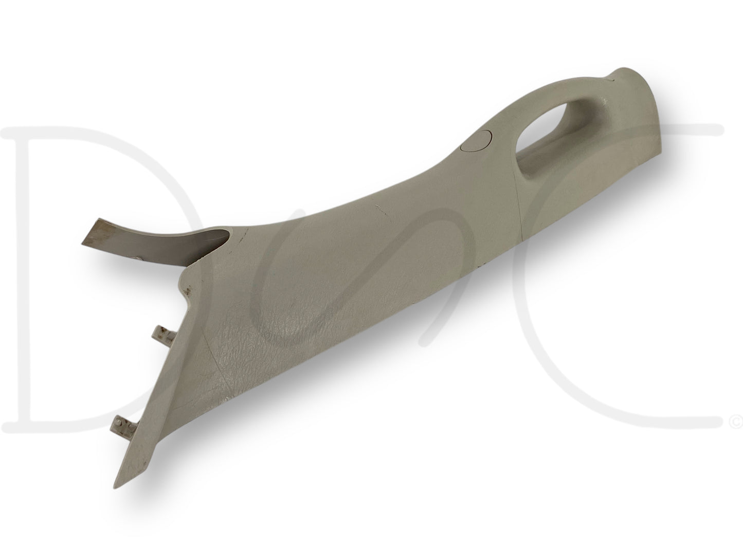 03-09 Dodge Ram 2500 3500 LH Left Driver A-Pillar Trim Grab Handle Gray OE