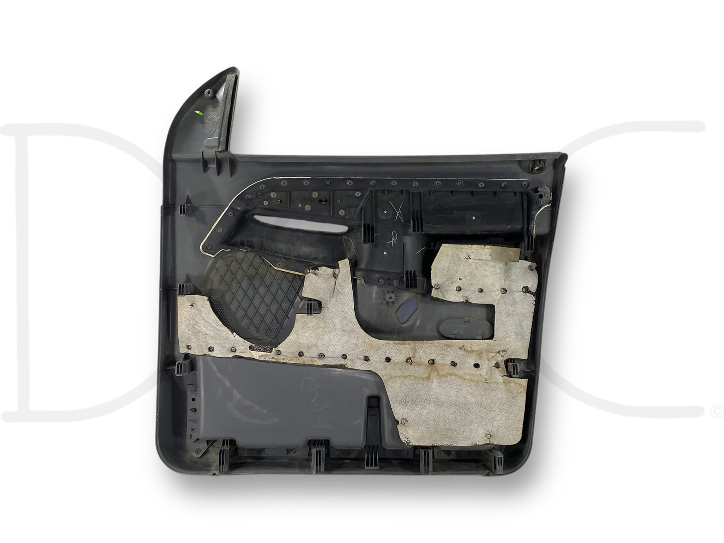 06-09 Ram 2500 3500 Slt LH Left Driver Front Door Panel Power Slate Gray OE