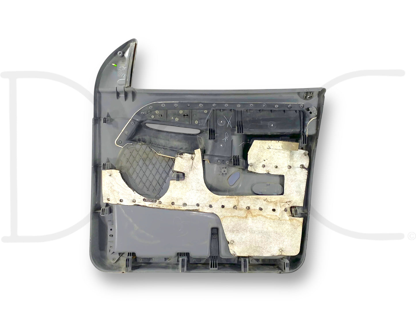 06-09 Ram 2500 3500 Slt LH Left Driver Front Door Panel Power Slate Gray OE