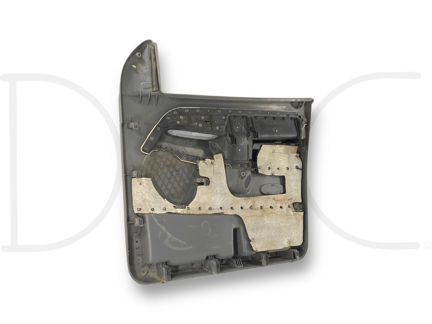 06-09 Ram 2500 3500 Slt LH Left Driver Front Door Panel Power Slate Gray OE