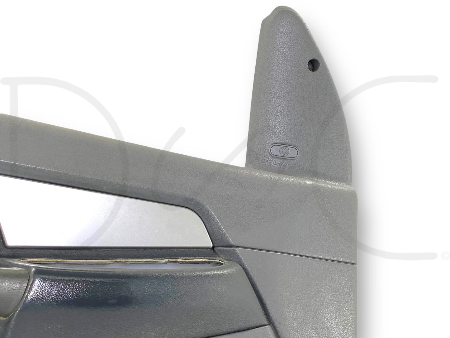 06-09 Ram 2500 3500 Slt LH Left Driver Front Door Panel Power Slate Gray OE