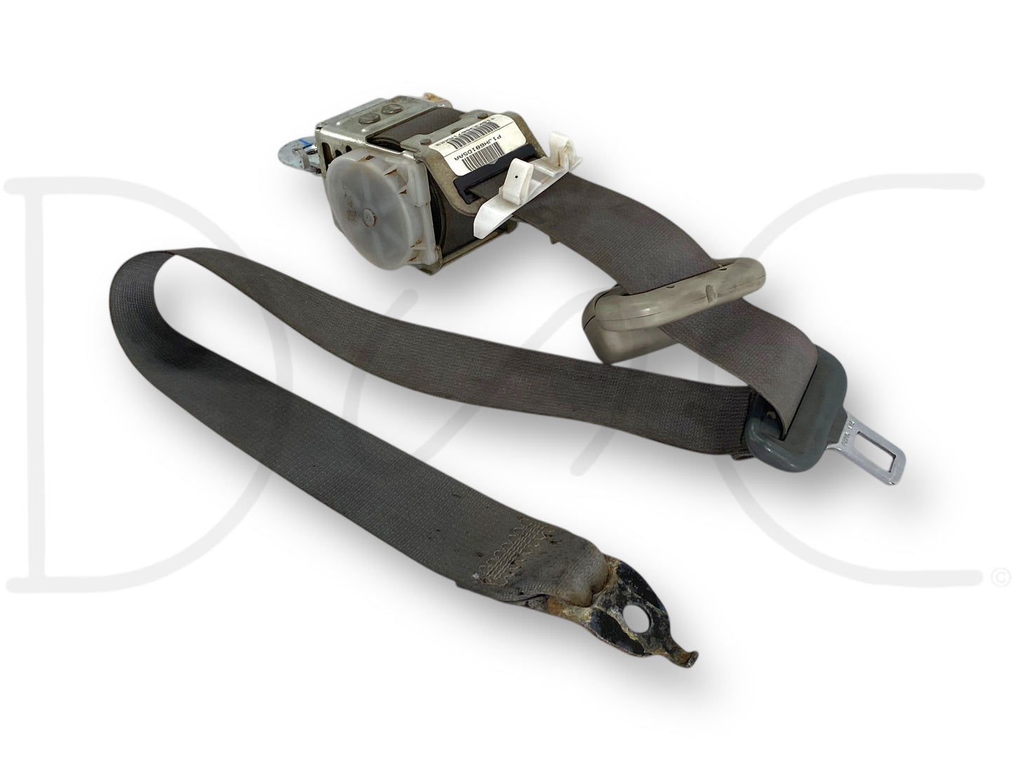 06-09 Dodge Ram 2500 3500 RH Right Passenger Front Seat Belt Seatbelt Gray OE