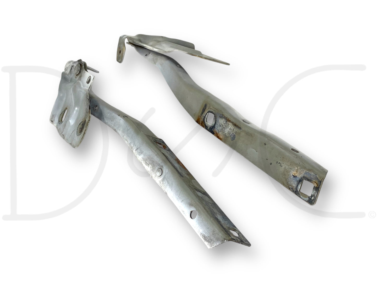 03-09 Dodge Ram 2500 3500 Hood Hinge Set W7 White Hood Hinges OE RH LH Pair