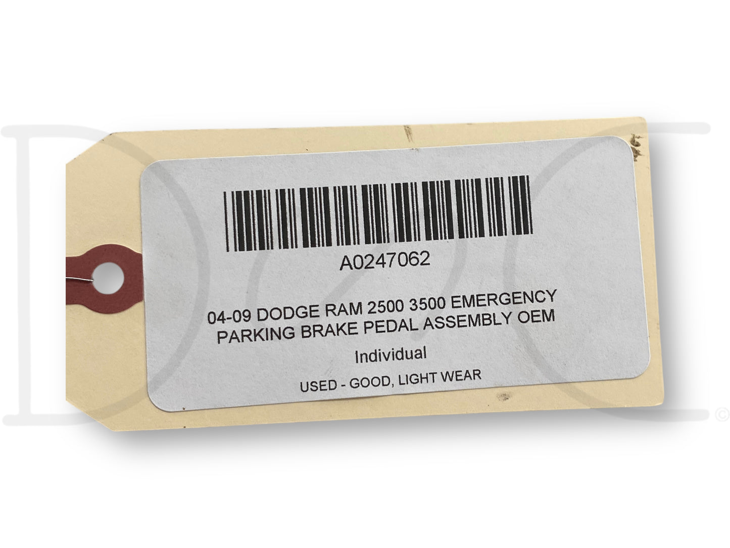 04-09 Dodge Ram 2500 3500 Emergency Parking Brake Pedal Assembly OEM