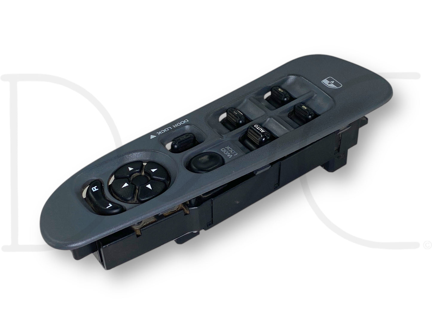 03-08 Dodge Ram LH Left Driver Front Power Window Lock Switch Panel Gray *Blem*