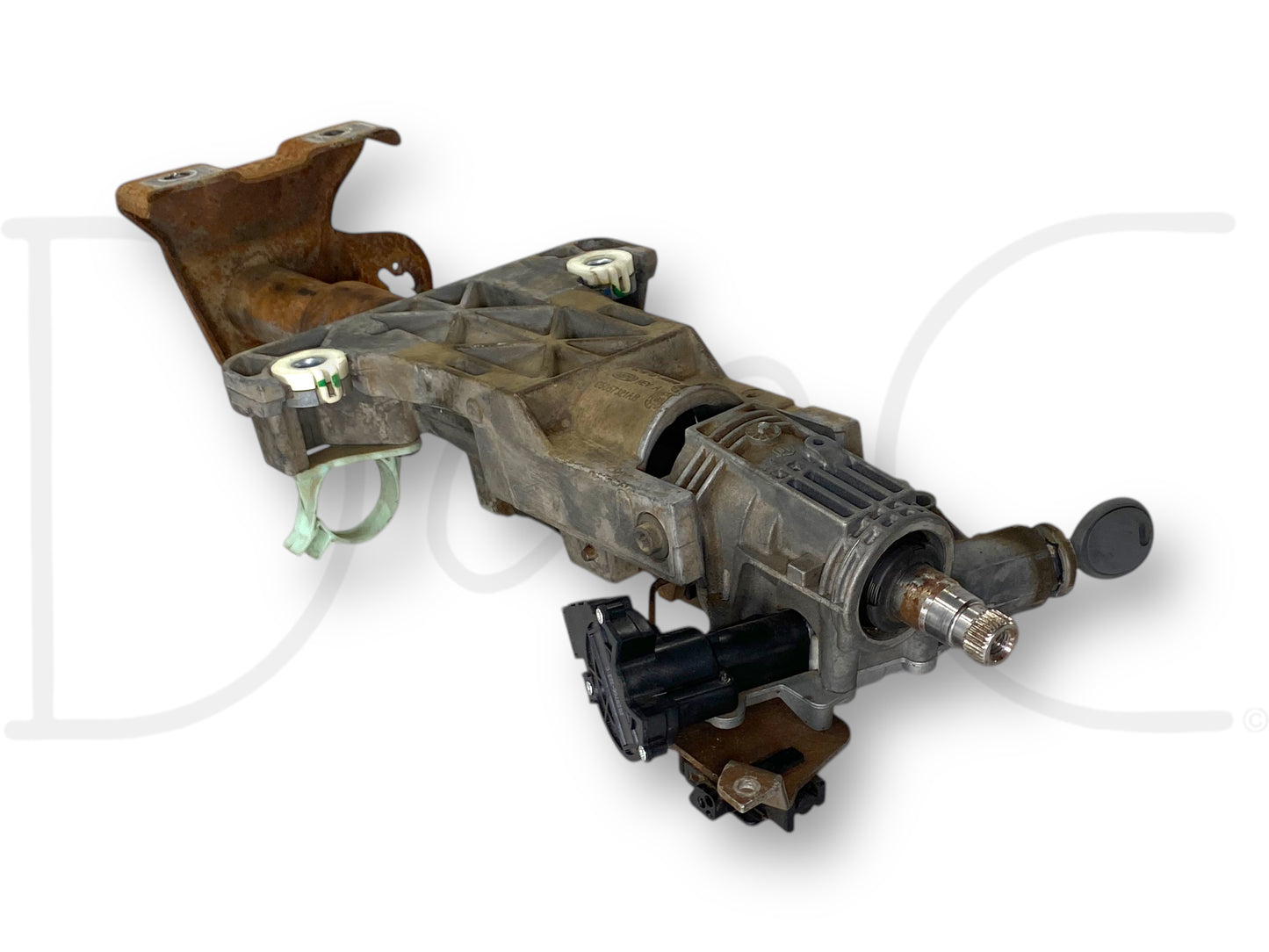 07-09 Dodge Ram 2500 3500 Tilt Steering Column Manual Trans W/ Key