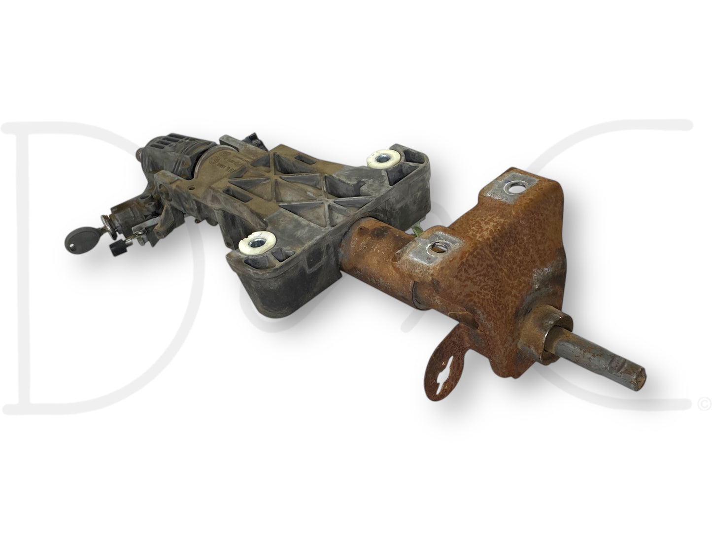 07-09 Dodge Ram 2500 3500 Tilt Steering Column Manual Trans W/ Key