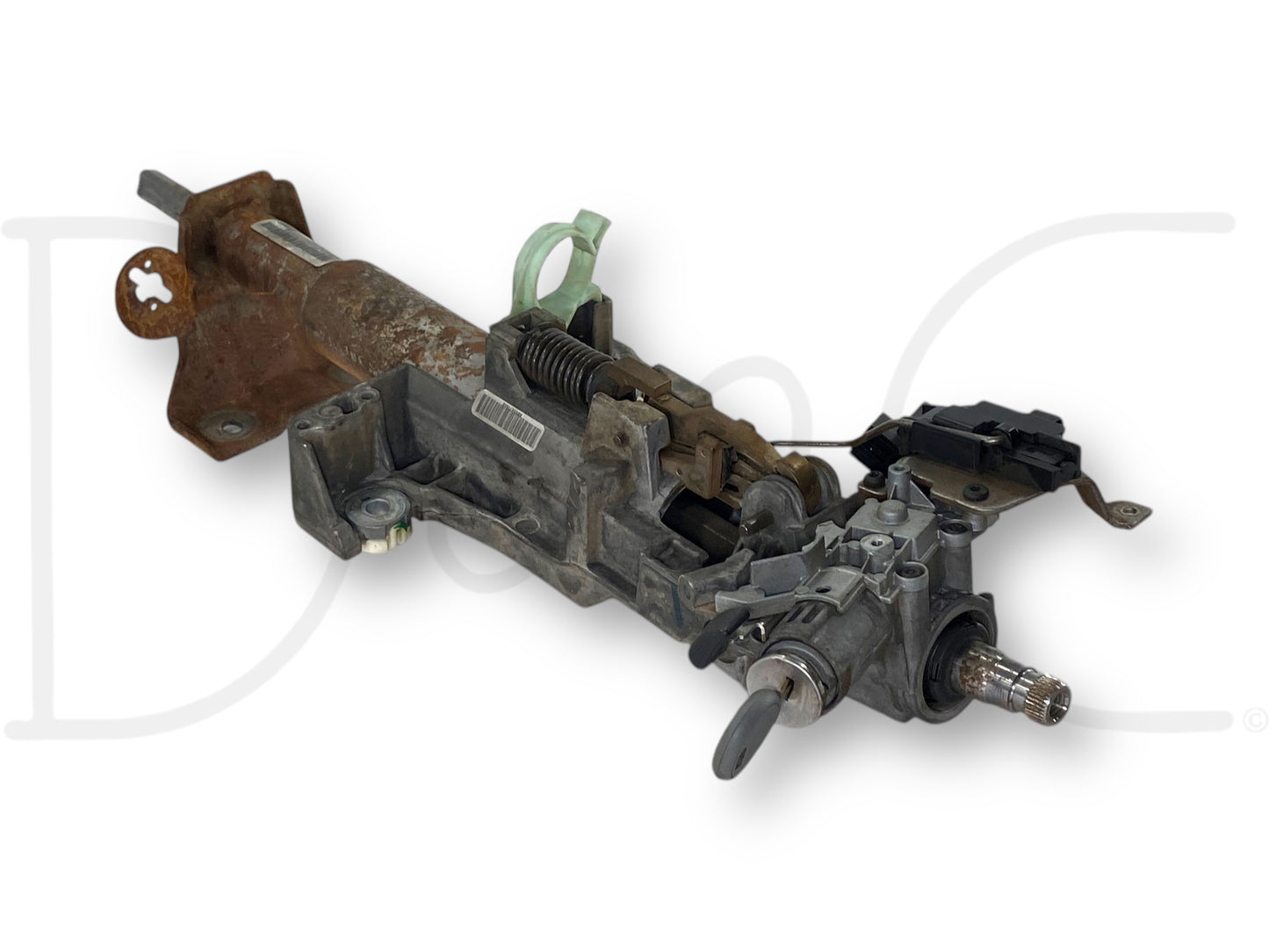 07-09 Dodge Ram 2500 3500 Tilt Steering Column Manual Trans W/ Key