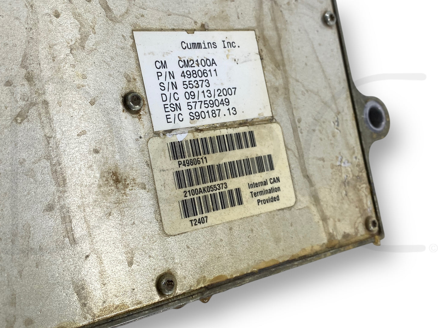 07-09 Dodge Ram Cummins Diesel 6.7 6.7L PCM ECM ECU Engine Computer 4980611
