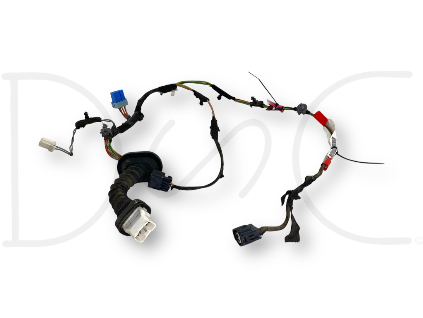 07-09 Dodge Ram 2500 3500 Quad Cab Rear Door Wiring Harness 56051694Aa