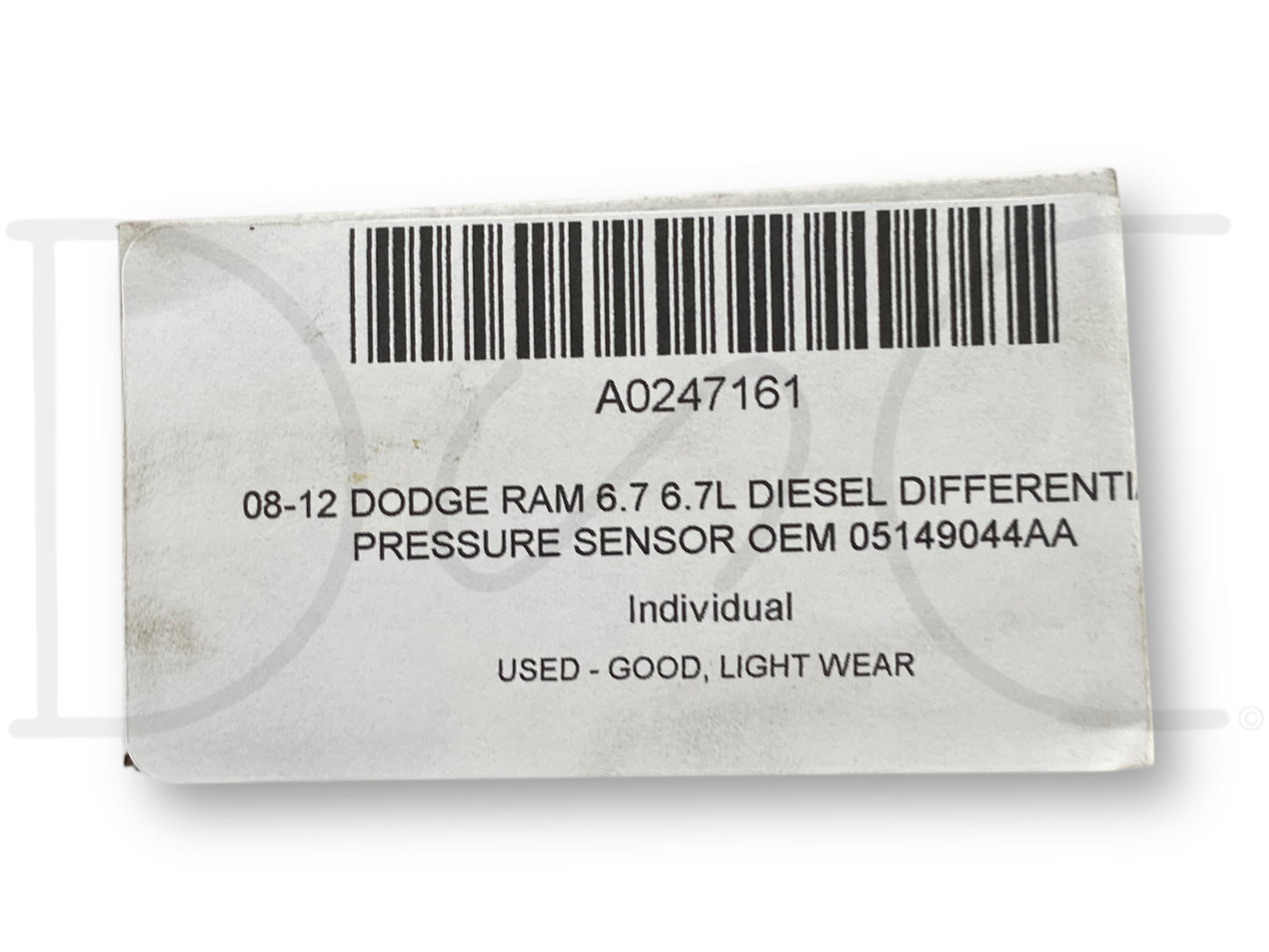 08-12 Dodge Ram 6.7 6.7L Diesel Differential Pressure Sensor OEM 05149044Aa