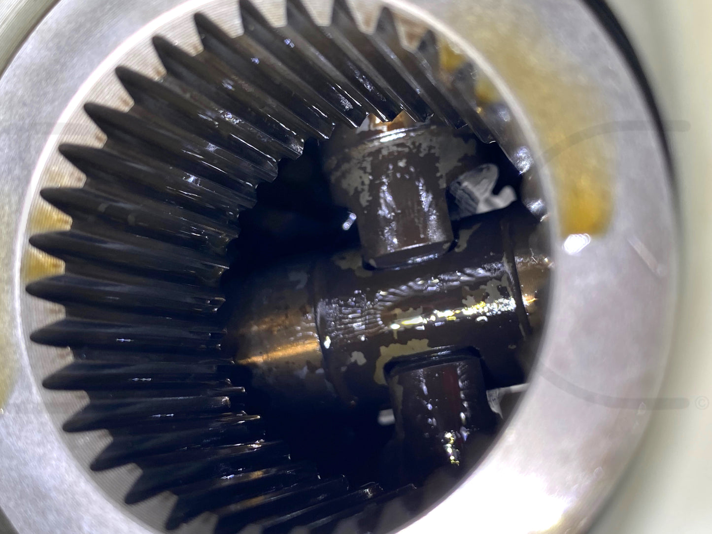 08-12 Ram 4500 5500 Magna Steyr 275MM Front Axle Differential Carrier 4.44 Gears