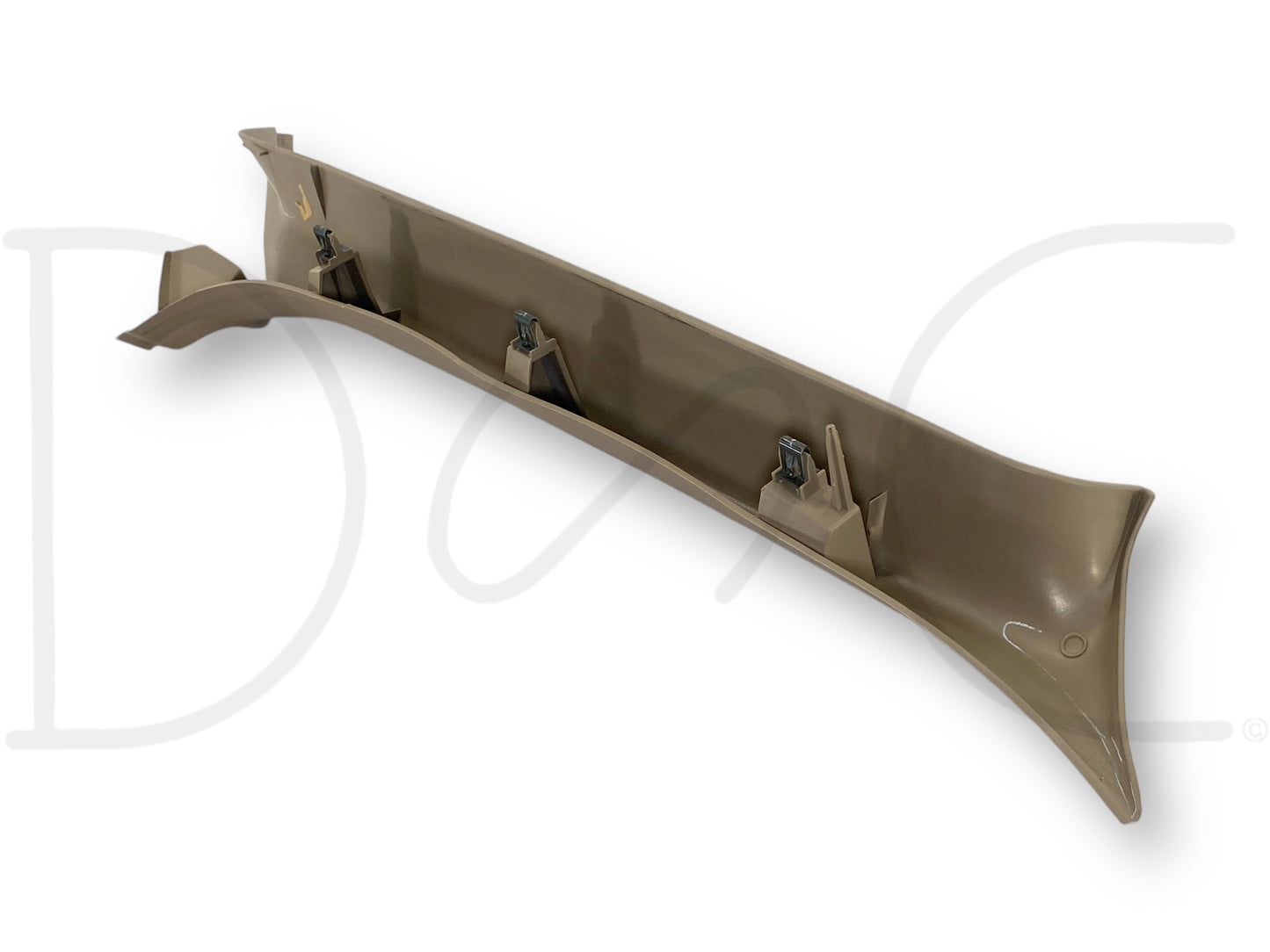 99-02 Ford F250 F350 LH Left Driver A Pillar Trim Panel Tan OE F81B-25025A83-Ajw