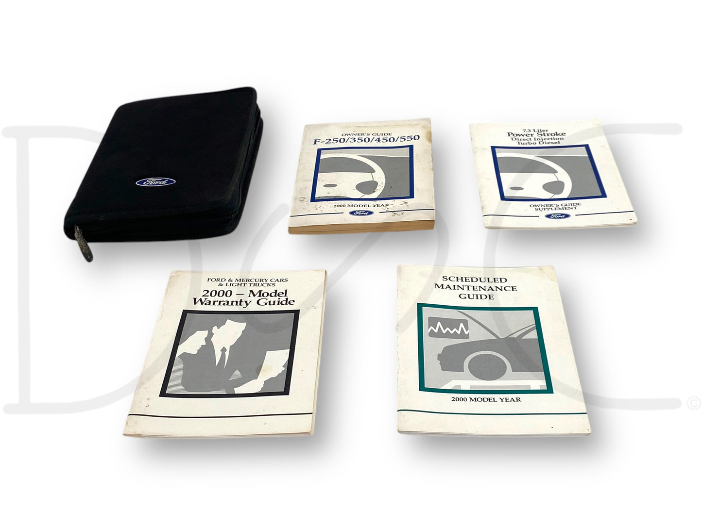 2000 Ford F250 F350 Super Duty 7.3 Diesel Owners Manual Guide Kit Packet OE 00